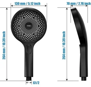 Handdouche + 130 mm hoofddouche