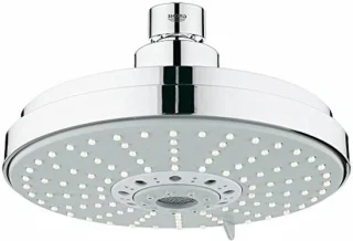 Handdouche 160 mm grijs chroom