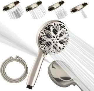 Handdouche 5 Inch - Geborsteld Nikkel