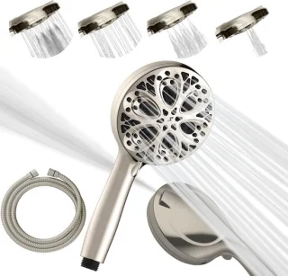 Handdouche 5 Inch - Geborsteld Nikkel