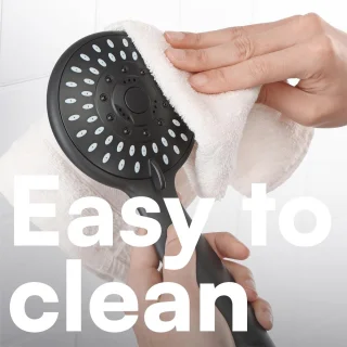 Handdouche chroom/zwart