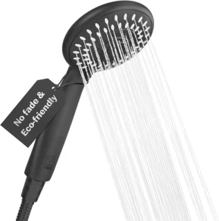 Handdouche chroom/zwart