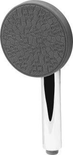 Handdouche douchekop 110 mm chroom grijs