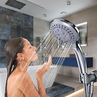 Handdouche met 1,5 m flexibele doucheslang