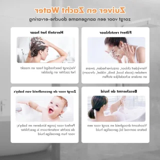 Handdouche met filter