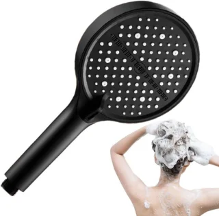 Handdouche met handvat, 7 straalpatronen, chroom