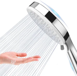 Handdouche met siliconen uitgang, 3 modi hogedruk