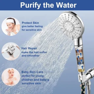 Handdouche met slang