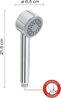 Handdouche met zandfilter