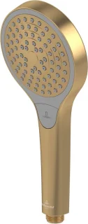 Handdouche regendouchekop geborsteld goud