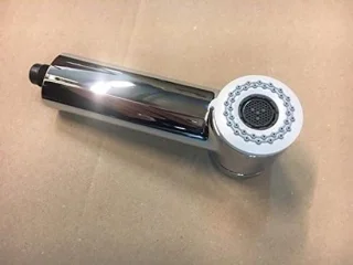 Handdouche rond 25 cm geborsteld