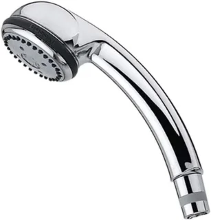 Handdouche rond verchroomd