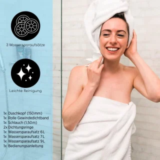 Handdouche set met doucheslang