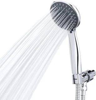Handdouche set met slang 1,5 meter chroom