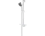 Handdouche set zilver