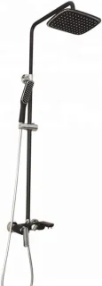 Handdouche set zwart