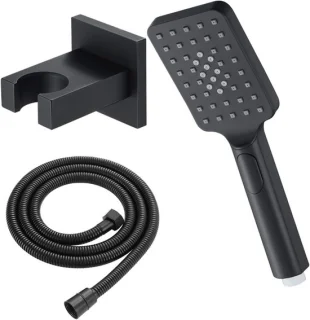 Handdouche set zwart
