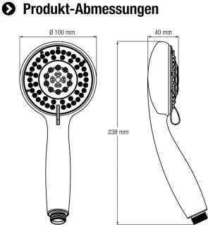 Handdouche Vario