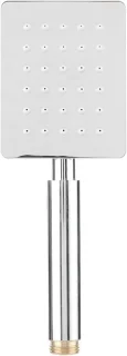 Handdouche Vierkant 10x8 cm Zilverkleurig