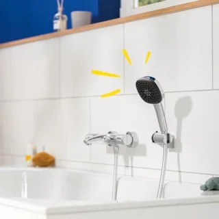 Handdouche vierkant 11 cm