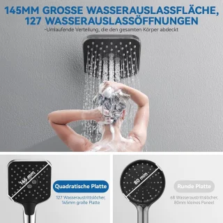 Handdouche XXL