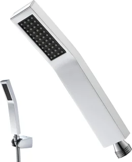 Handdouche zilverkleurig