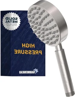 Handdouchekop 4 inch - Geborsteld nikkel