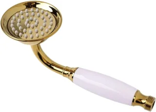 Handdouchekop regensproeier antiek goud