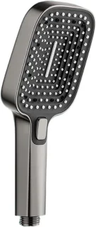 Handdouchekop vierkant - regendouche opzetstuk - 26.9 x 13.5 cm - chroom