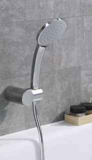 Handdoucheset verchroomd