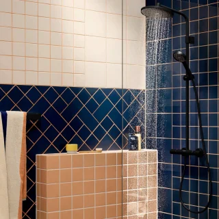 Hansgrohe Activera S Douchesysteem 24 cm Mat Zwart