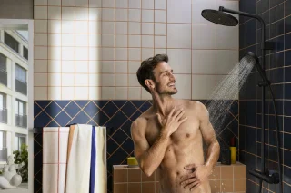 Hansgrohe Activera S Douchesysteem 24 cm Mat Zwart