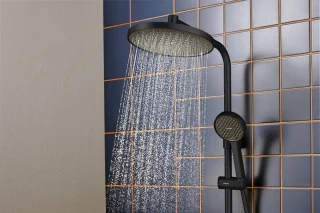 Hansgrohe Activera S Douchesysteem 24 cm Mat Zwart