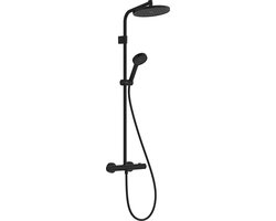 Hansgrohe Activera S 24 cm Mat Zwart — stijlvolle regendouche met praktische prestaties