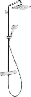 hansgrohe Croma E 1jet Showerpipe Thermostaat Chroom