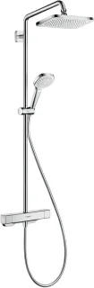 hansgrohe Croma E 1jet Showerpipe Thermostaat Chroom