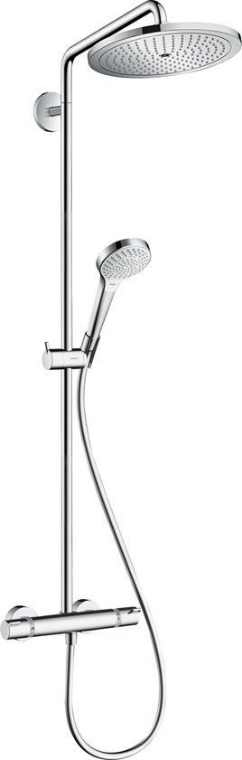 hansgrohe Croma Select S 280 Showerpipe Thermostaat Chroom