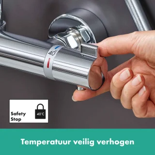 hansgrohe Croma Select S 280 Showerpipe Thermostaat Chroom