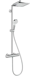 hansgrohe Crometta E 240 Showerpipe met thermostaat chroom