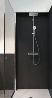 hansgrohe Crometta E 240 Showerpipe met thermostaat chroom