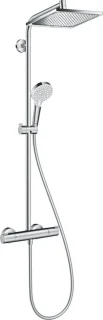 hansgrohe Crometta E 240 Showerpipe met thermostaat chroom