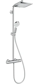 hansgrohe Crometta E 240 Showerpipe met thermostaat chroom