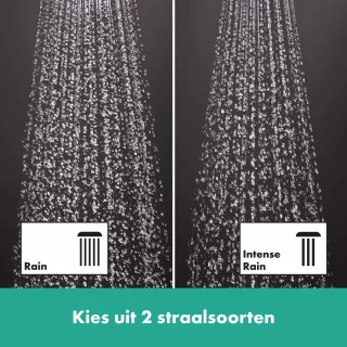 hansgrohe Crometta S 240 Showerpipe met badthermostaat chroom