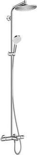 hansgrohe Crometta S 240 Showerpipe met badthermostaat chroom