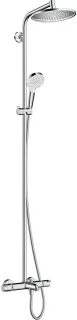hansgrohe Crometta S 240 Showerpipe met badthermostaat chroom