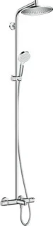 hansgrohe Crometta S 240 Showerpipe met badthermostaat chroom
