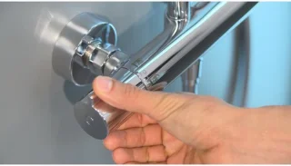 hansgrohe Crometta S 240 Showerpipe met thermostaat chroom