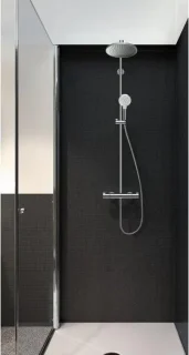 hansgrohe Crometta S 240 Showerpipe met thermostaat chroom