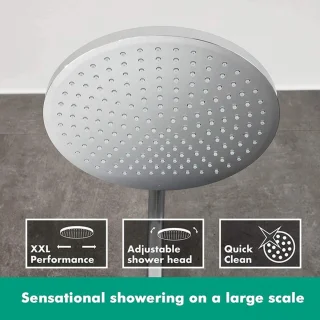 hansgrohe Crometta S 240 Showerpipe met thermostaat chroom