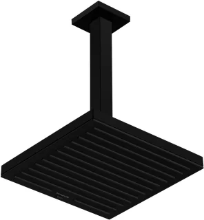 Hansgrohe Pulsify E Hoofddouche 26x26 cm Mat Zwart